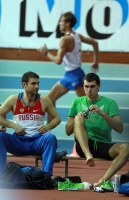 "Russian Winter" IAAF Indoor Permit Meetings. Pole Vault. Lukyanenko Yevgeniy and Gripich Aleksandr