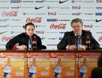"Russian Winter" IAAF Indoor Permit Meetings. Aleksandra Fedo0riva and Mikhail Butov