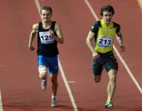 Russian Indoor Championships 2012. 60m. Yevgeniy Kotlyarov and Yevgeniy Ustavschikov