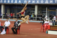 Russian Indoor Championships 2012. Russian long jump indoor Champion is Yelena Sokolova