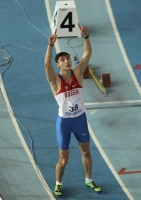 Russian Indoor Championships 2012. Final at 400m. Pavel Trenikhin