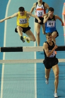 Russian Indoor Championships 2012. Final at 2000steep. Ildar Minshin, Aleksandr Pavelyev, Yuriy Kovalyev