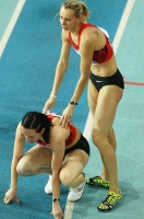 Yuliya Guschina. Silver medallist at Russian Indoor Championships 2012 at 400m