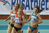 Yuliya Rusanova. Russian Indoor Championships 2012. Final at 800m