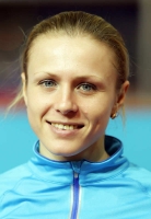 Yuliya Rusanova. Silver medallist at Russian Indoor Championships 2012 at 800m