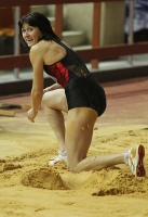 Viktoriya Valyukevich (Gurova). Silver meedallist at Russian Indoor Championships 2012 (Moscow)