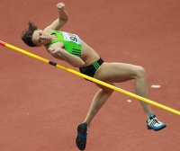 Yekaterina Bolshova. 5th place at Russian Indoor Championships 2012 at high jump