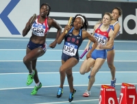 Marina Karnauschenko. World Indoor Championships 2012, Istanbul Final at 4x400m