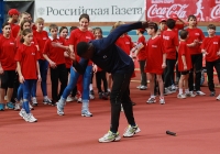 Dwain Chambers. Russian Winter 2012 (Moscow). Master-class