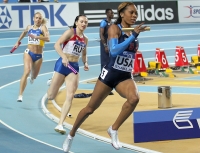 Sanya Richards-Ross. 4 x 400 m World Indoor Silver Medallist 2012 (Istanbul)