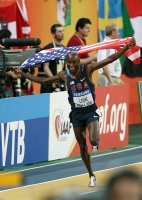 Bernard Lagat. 3000m World Indoor Champion 2010 (Doha)