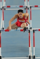 Liu Xiang. 60 m hurdles World Indoor Champs Silver Medallist, Istanbul 2012