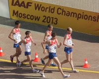 Sergey Kirdyapkin. World Race Walking Cup 2012 (Saransk). 50 Kilometres Race Walk