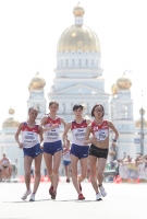 Elena Lashmanova. World Race Walking Cup 2012 (Saransk). Walk at 20km 