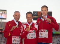 Dmitriy Safronov. Marathon Bronze at European Championships 2010 (Barselona)
