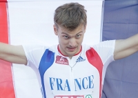 Christophe Lemaitre. 100 m European Champion 2012 (Helsinki)