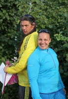 Bogdan Pischalnikova. Discus Russian Champion 2012. With Anna Avdeyeva