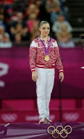 XXX OLYMPIC GAMES 2012 (Gymnastics - Artistic). Gold medallist Aliya Mustafina of Russia