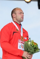 Robert Harting. Discus European Silver Medallist 2010