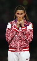 XXX OLYMPIC GAMES (Athletics). High Jump Olympic Champion Anna Chicherova 