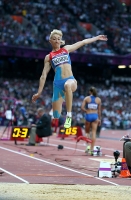 Anna Nazarova. Long jump 5th at Olympic Games 2012, London