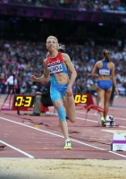 Anna Nazarova. Long jump 5th at Olympic Games 2012, London