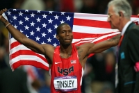 XXX OLYMPIC GAMES (Athletics). Silver at 400m hurdles  Michael Tinsley (USA)