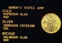 Olha Saladuha. Triple Jump Bronze of XXX Olympic Games 2012, London 