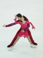 Figure Skating World Championships 2011 (Moscow). Bronze medallist Qing PANG - Jian TONG (CHN)