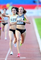 Russian Championships 2012. Final at 800m. Winner Yekaterina Poistogova, silver Yelena Arzhakova