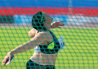 Russian Championships 2012. Discus Russian Champion Darya Pischalnikova