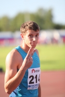 Russian Championships 2012. 400m Hurdles Winner. Vyacheslav Sakayev