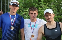 Russian Championships 2012. Vyacheslav Sakayev, Vladimir Antmanis and Aleksandr Derevyagin