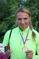 Russian Championships 2012. Javelin Russian Champion. Mariya Abakumova 