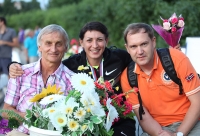 Russian Championships 2012. Tatyana Lebedeva, Nikolay Matveyev and Avramenko