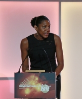 IAAF Centenary Gala Show. World Athletes of the Year for 2012
FEMALE RISING STAR AWARD 
Presenter - Marie-José Pérec
