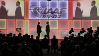 IAAF Centenary Gala Show. World Athletes of the Year for 2012.
IAAF INSPIRATIONAL AWARD
Presenter - Kip Keino