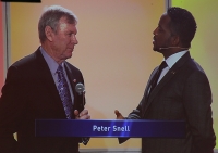 IAAF Centenary Gala Show. World Athletes of the Year for 2012. Male Perfonace of the Year. Presenter - Peter Snell