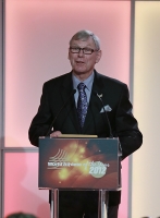 IAAF Centenary Gala Show. World Athletes of the Year for 2012. Male Perfonace of the Year. Presenter - Peter Snell