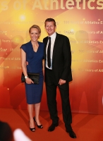 Steve Cram, Great Britain. Red Carpet arrival at the IAAF Centenary Gala Show 