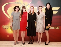 Elena Lashmanova. Barselona, Spain. IAAF Centenary Gala Show. With Tatyana Lebedeva, Yuliya Zaripova, Yelena Isinbayeva and Tatyana Lysenko