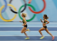 Chuvashia Indoor Cup 2013. 3000m. Yelena Soboleva and Yelena Korobkina