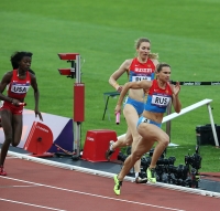 Natalya Nazarova. Olympic Games 2012, London. 4x400 M. With Tatyana Firova