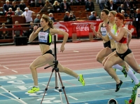 Russian Winter 2013. 400m. Final B. Alyena Tamkova, Liliya Molgachyeva, Yekaterina Renzhina, Anastasiya Fedyayeva