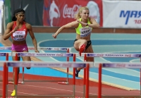 Yuliya Kondakova. Russian Winter Winner 2013 at 60m hurdles