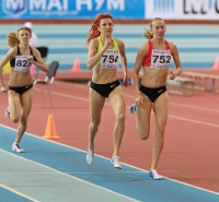 National Indoor Championships 2013 (Day 1). 800 Metres. Svetlana Cherkasova and Olga Lvova