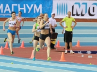 National Indoor Championships 2013 (Day 1). 400 Metres. Kseniya Zadorina, Olga Tovarnova, Marina Chernova