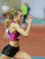 National Indoor Championships 2013 (Day 1). 60 Metres Hurdles. Semifanal. Olga Samylova