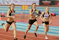 National Indoor Championships 2013 (Day 1). 60 Metres. Marina Paleyeva, Mariya Serkova, Olga Terekhina