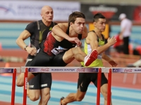 National Indoor Championships 2013 (Day 1). 60m Hurdles. Yevgeniy Borisov